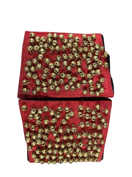 Legato Ghungroo Premium Velvet 100-100 pair belt Velcro