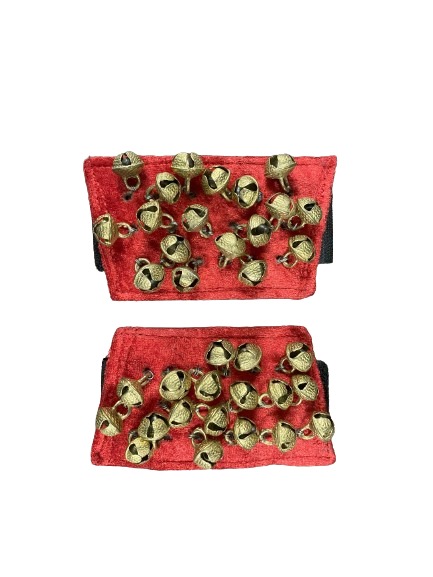 Legato Ghungroo Velvet 18-18 pair belt Velcro