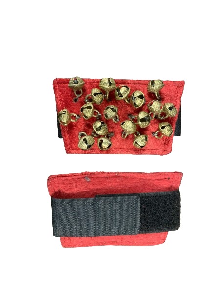 Legato Ghungroo Velvet 18-18 pair belt Velcro